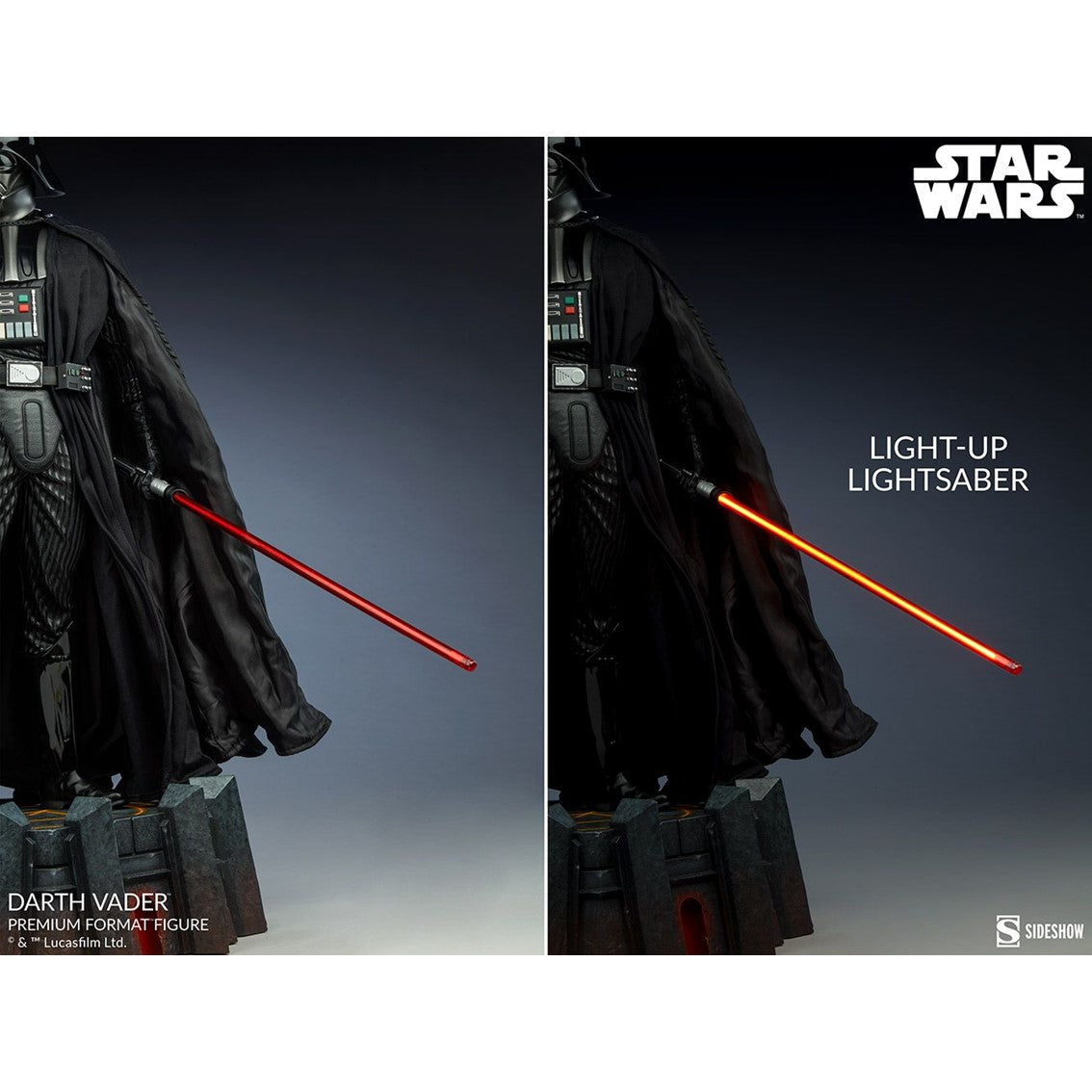 Estatua sideshow collectibles premium format darth vader