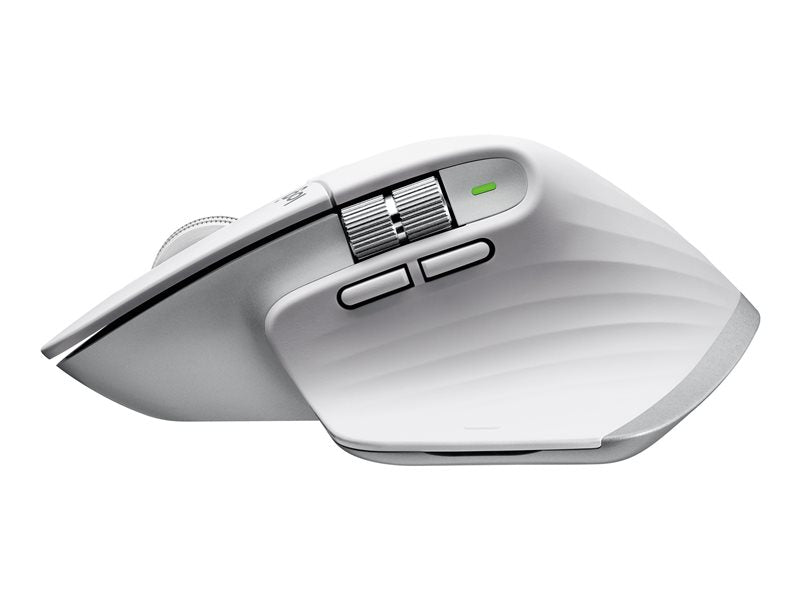 Mouse raton logitech mx master 3s wireless inalambrico 8000dpi gris palido