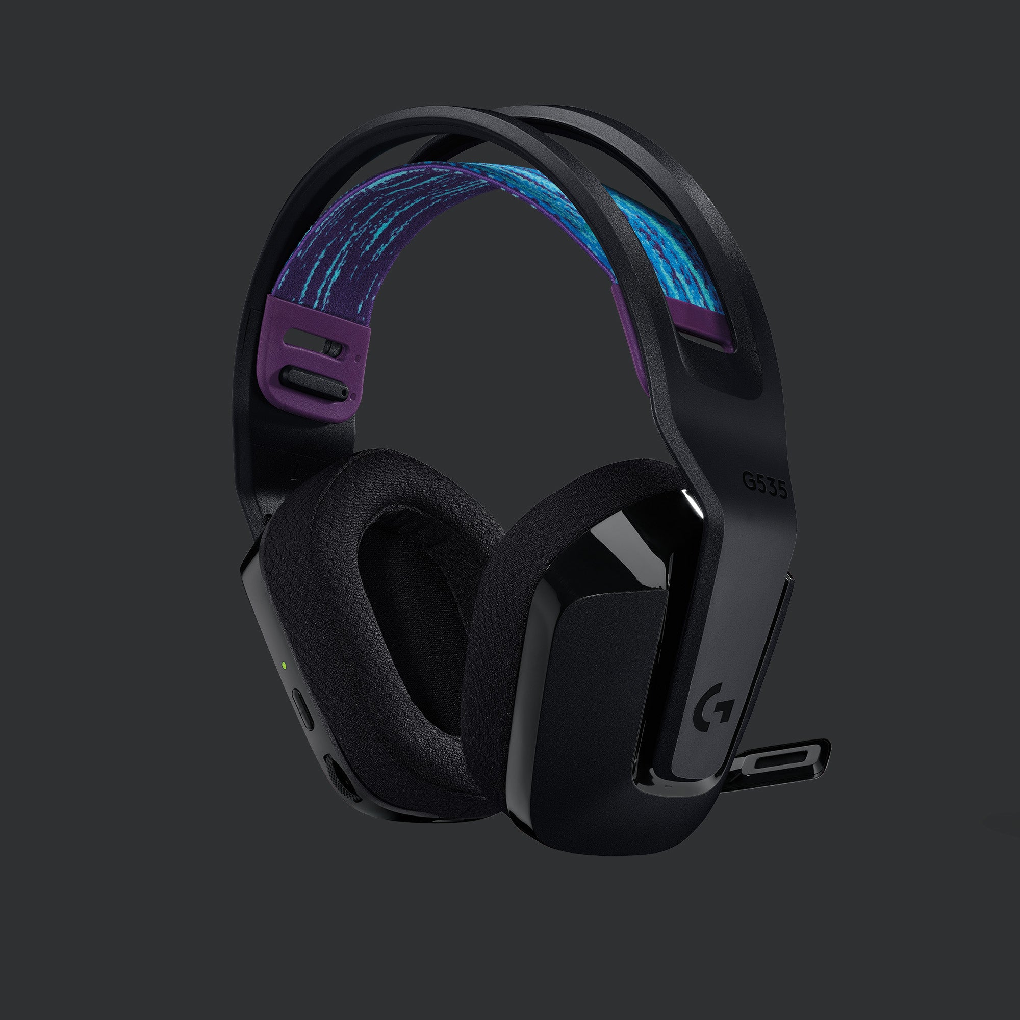 Auriculares con microfono logitech g g535 gaming wireless inalambrico negro