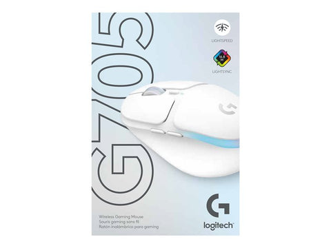 Mouse raton logitech g g705 wireless inalambrico 8200ppp blanco