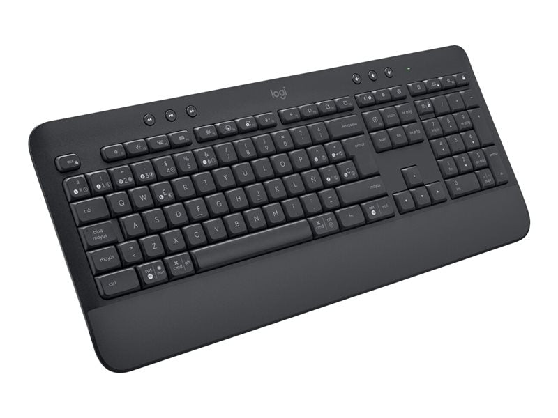 Teclado logitech signature k650 wireless inalambrico grafito