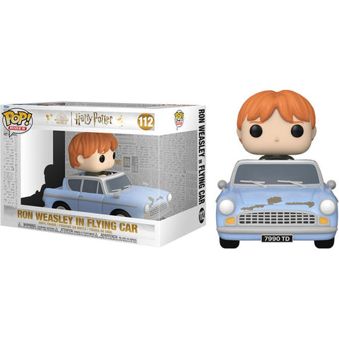 Funko pop harry potter y la camara de los secretos ron weasly en coche volador 65654
