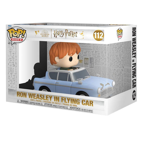 Funko pop harry potter y la camara de los secretos ron weasly en coche volador 65654