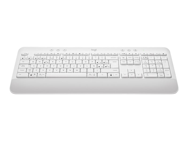 Teclado logitech signature k650 wireless inalambrico blanco hueso