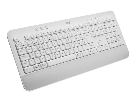 Teclado logitech signature k650 wireless inalambrico blanco hueso