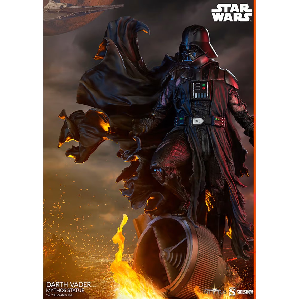 Estatua sideshow collectibles darth vader mythos