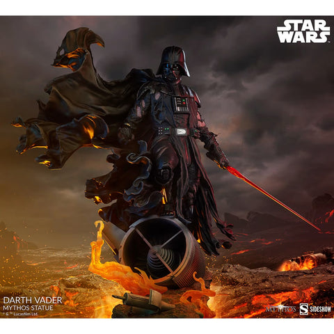 Estatua sideshow collectibles darth vader mythos