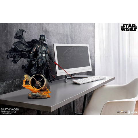 Estatua sideshow collectibles darth vader mythos