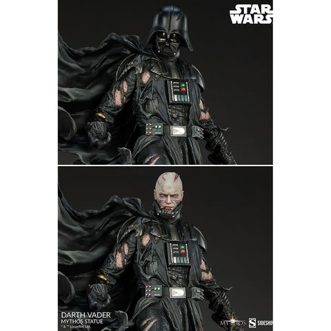 Estatua sideshow collectibles darth vader mythos