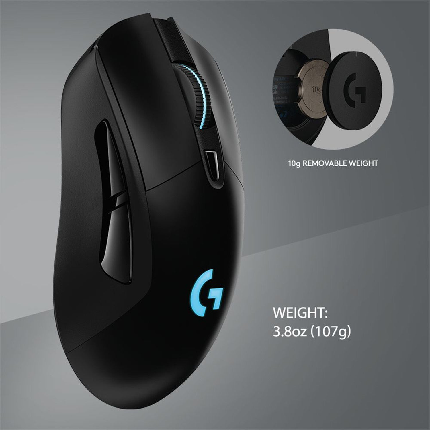 Mouse raton logitech g703 lightspeed hero 16k sensor