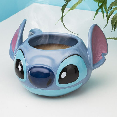 Taza 3d paladone disney lilo & stitch (stitch)