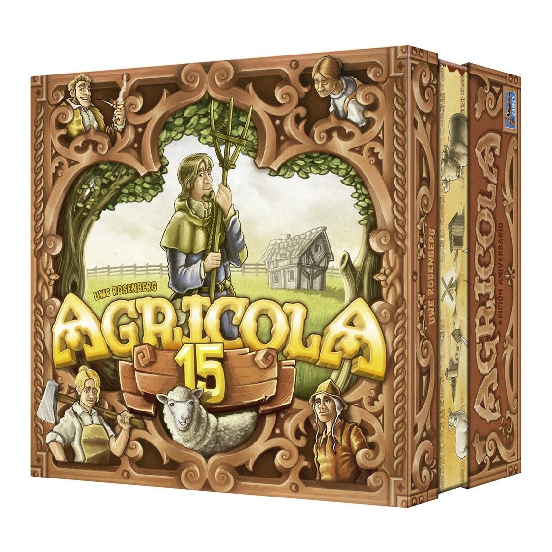 Juego de mesa agricola 15 aniversario pegi 12