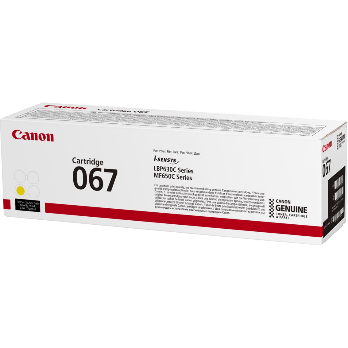 Toner canon 067 amarillo