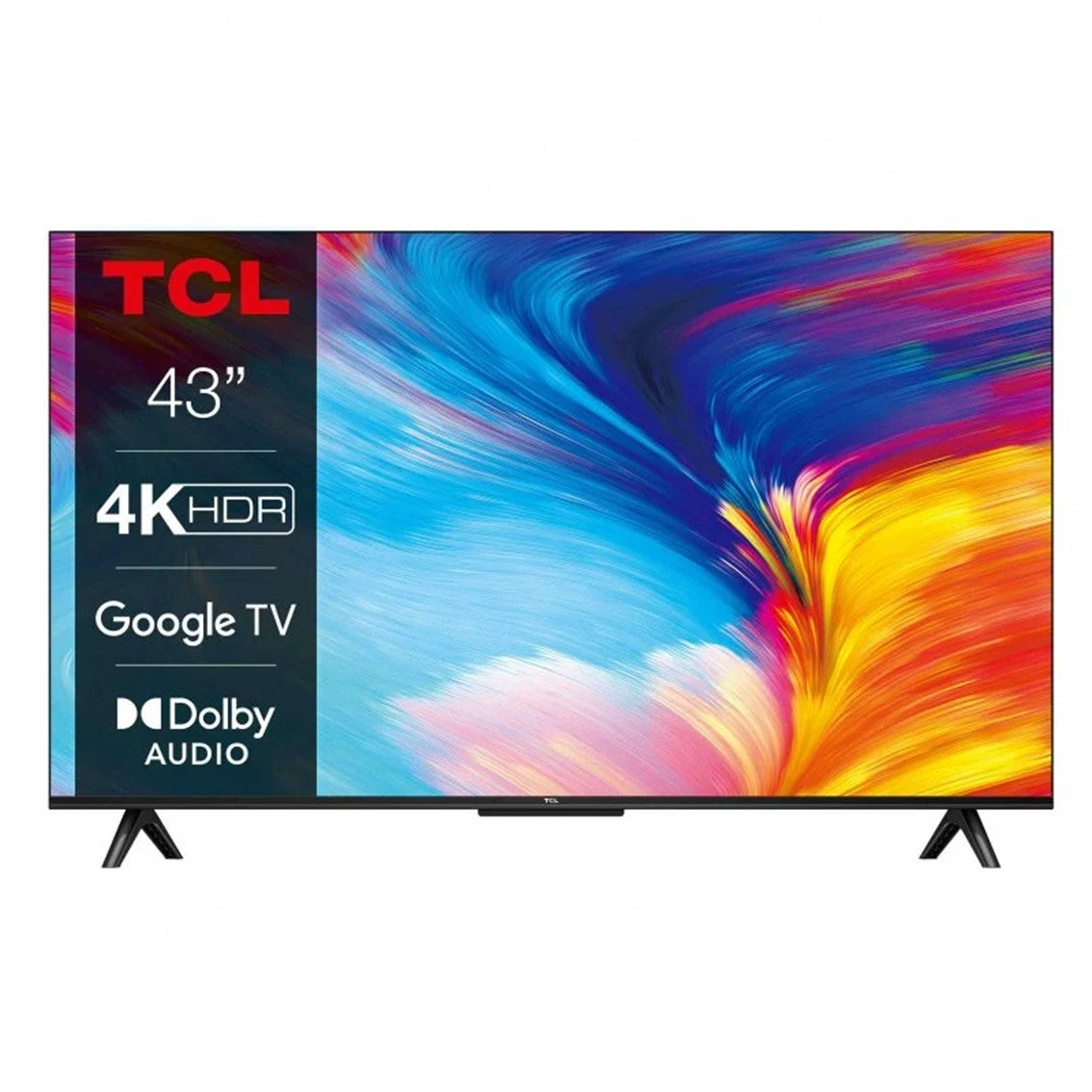 Tv tcl 43pulgadas led 4k uhd -  43p631 -  google tv