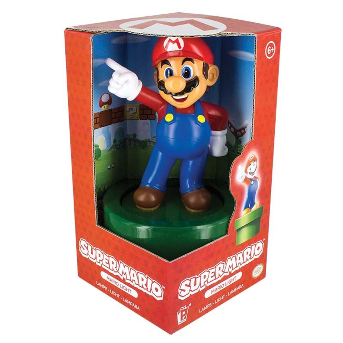 Lampara de ambiente paladone super mario