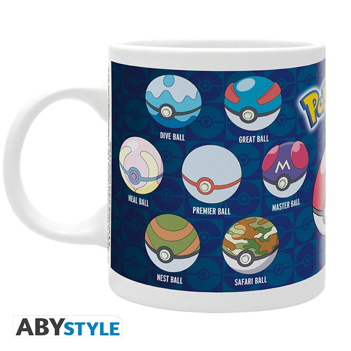 Taza abystyle pokemon -  pokeballs