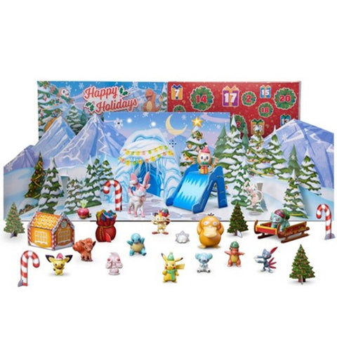 Calendario adviento pokemon deluxe holiday 2022 version de - fr - nl