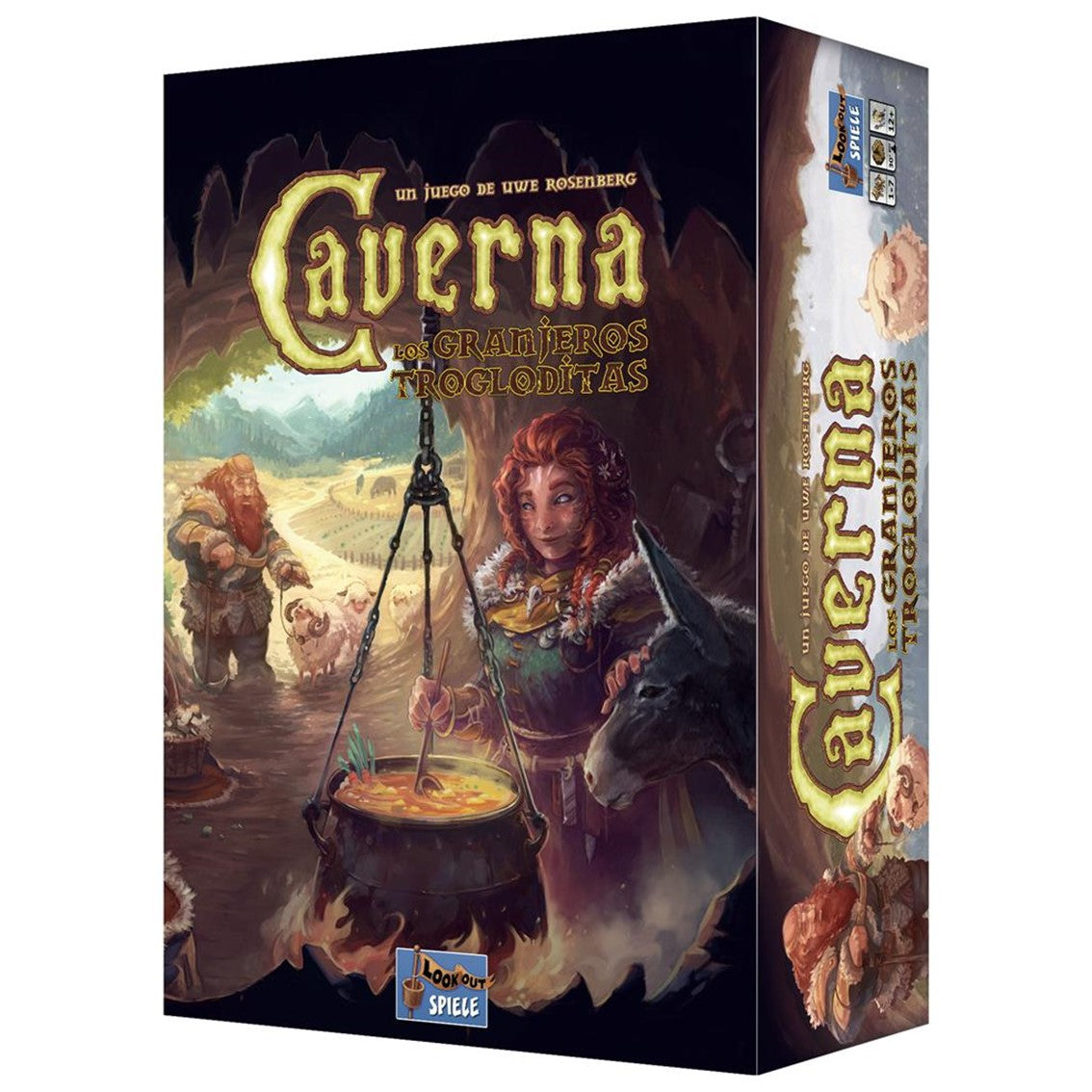 Juego de mesa caverna: los granjeros trogloditas pegi 12