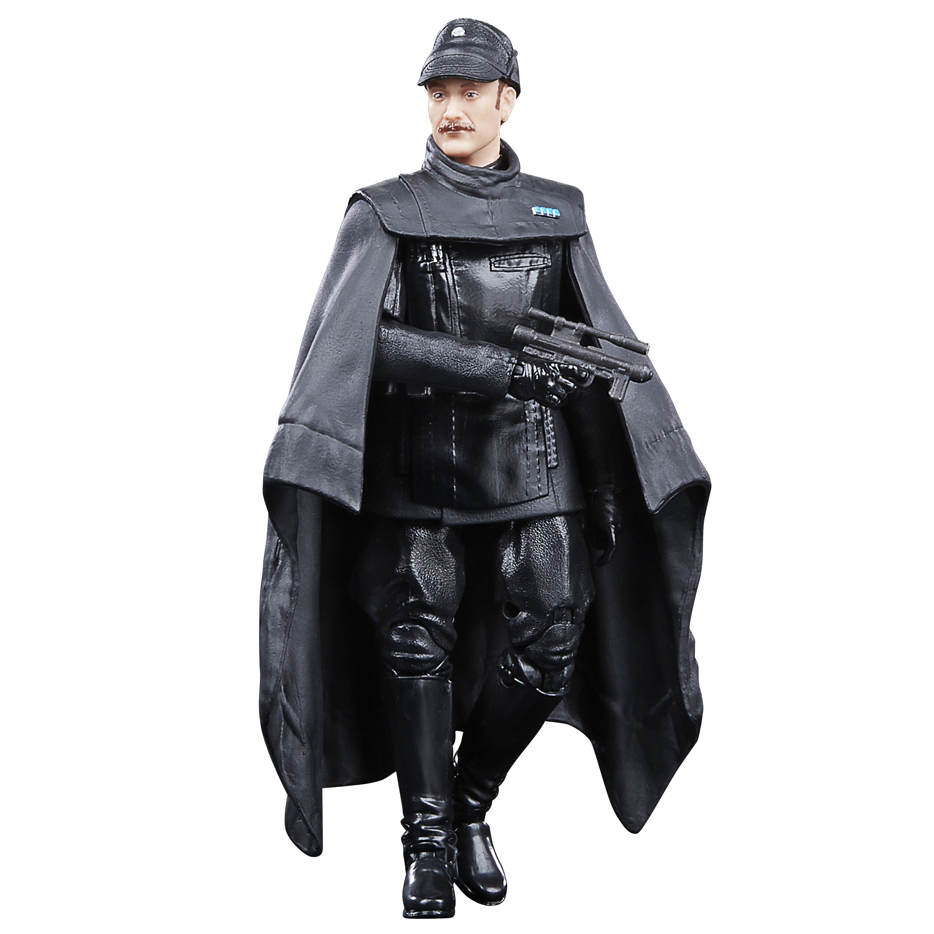 Figura hasbro star wars: andor -  oficial imperial (dark times) the black series