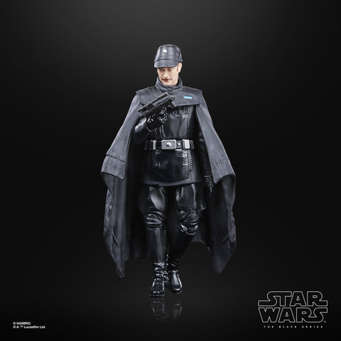 Figura hasbro star wars: andor -  oficial imperial (dark times) the black series