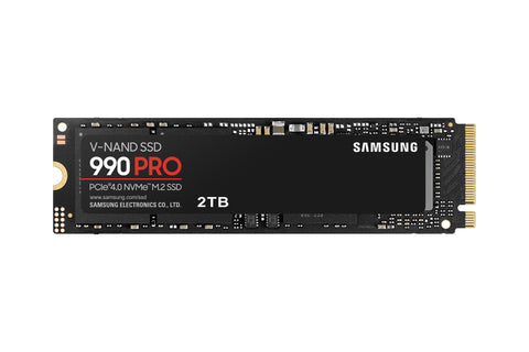 Disco duro interno solido ssd samsung mz - v9p2t0bw - 990 pro - 2tb - m.2 2280 - pcie 4.0