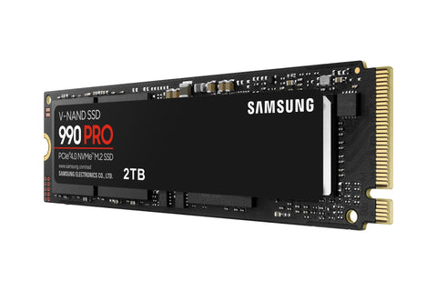 Disco duro interno solido ssd samsung mz - v9p2t0bw - 990 pro - 2tb - m.2 2280 - pcie 4.0