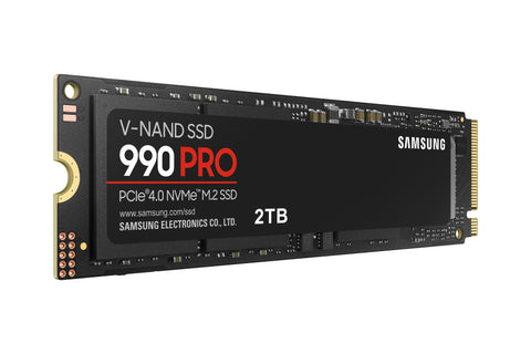 Disco duro interno solido ssd samsung mz - v9p2t0bw - 990 pro - 2tb - m.2 2280 - pcie 4.0