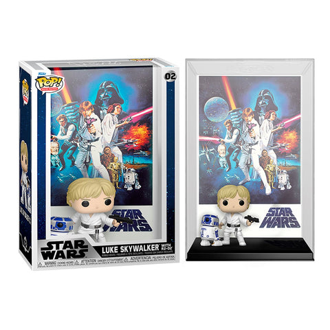 Funko pop cover star wars luke skywalker con r2 - d2 61502