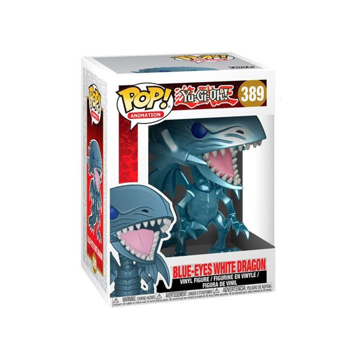 Funko pop animacion yugi oh blue eyes white dragon 27451