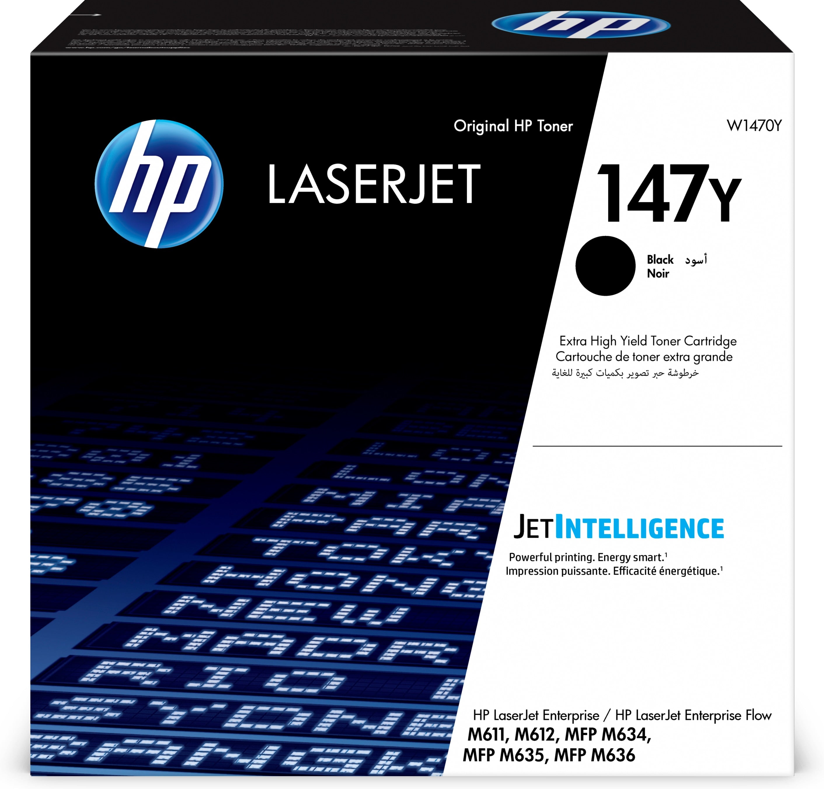 Toner hp laserjet 147y negro