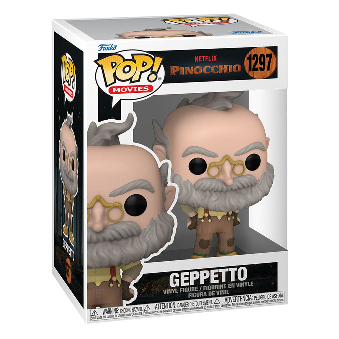 Funko pop pinocchio geppetto 67386