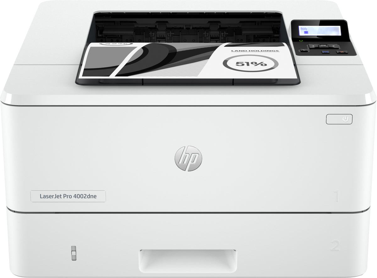 Impresora hp láser monocromo laserjet pro 4002dne 40ppm red duplex