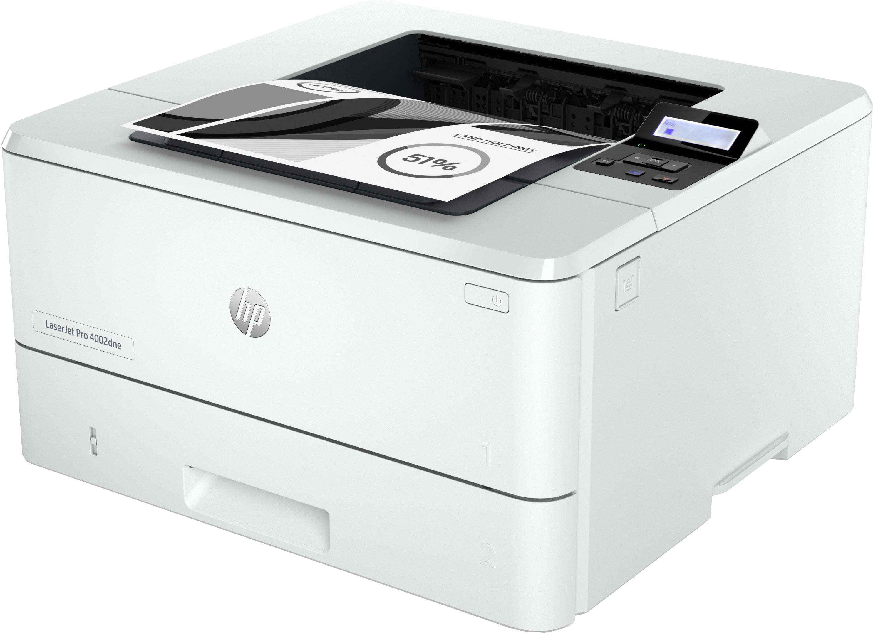 Impresora hp láser monocromo laserjet pro 4002dne 40ppm red duplex