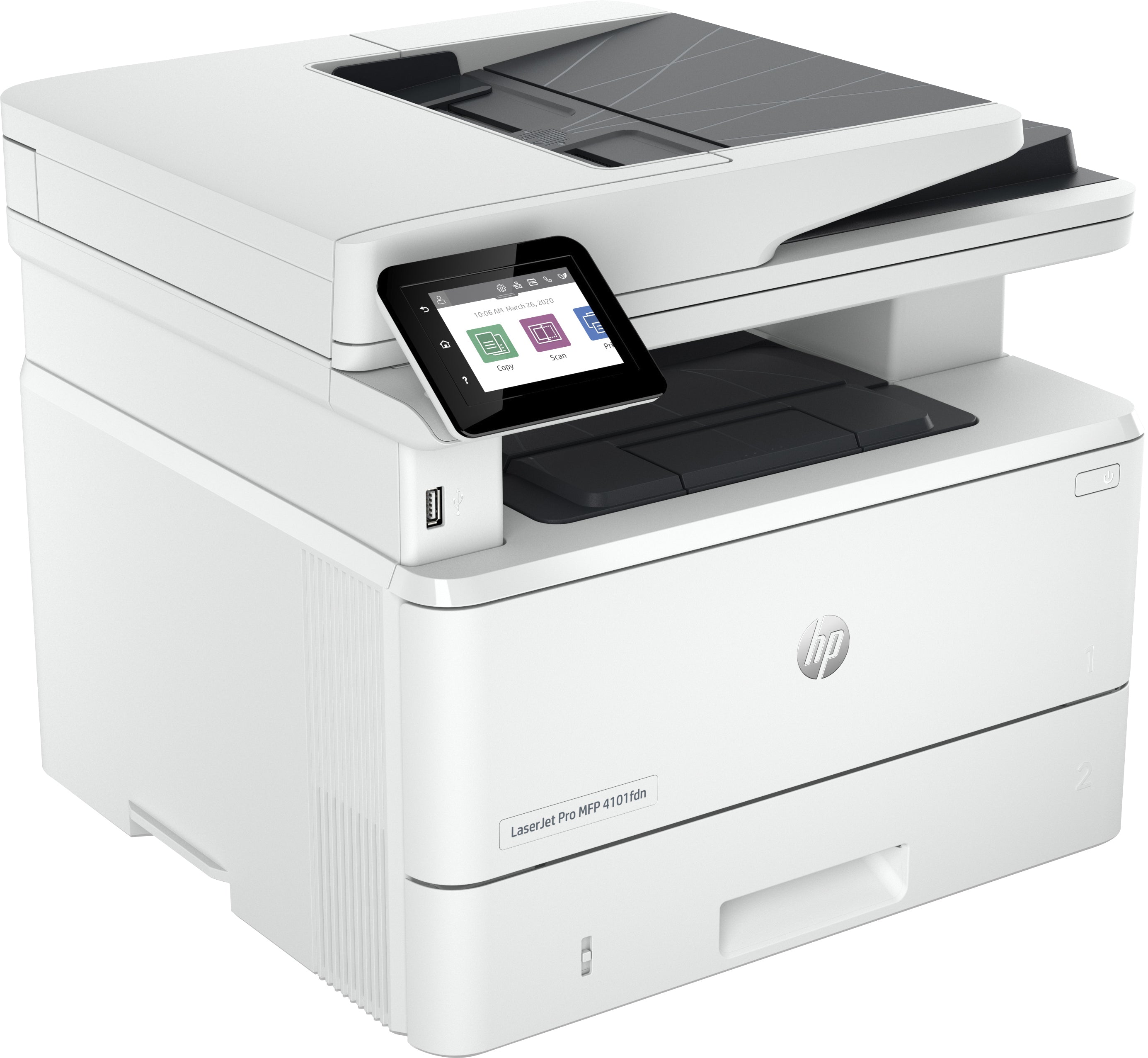 Multifunción láser hp laserjet pro 4102fdwe monocromo wifi duplex