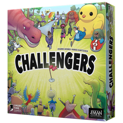 Juego de mesa challengers pegi 8