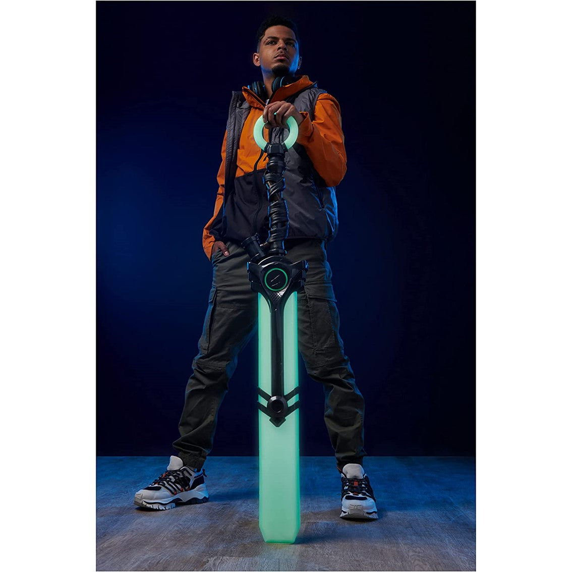 Replica league of legends bate de ekko tamaño real escala 1 - 1