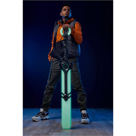 Replica league of legends bate de ekko tamaño real escala 1 - 1