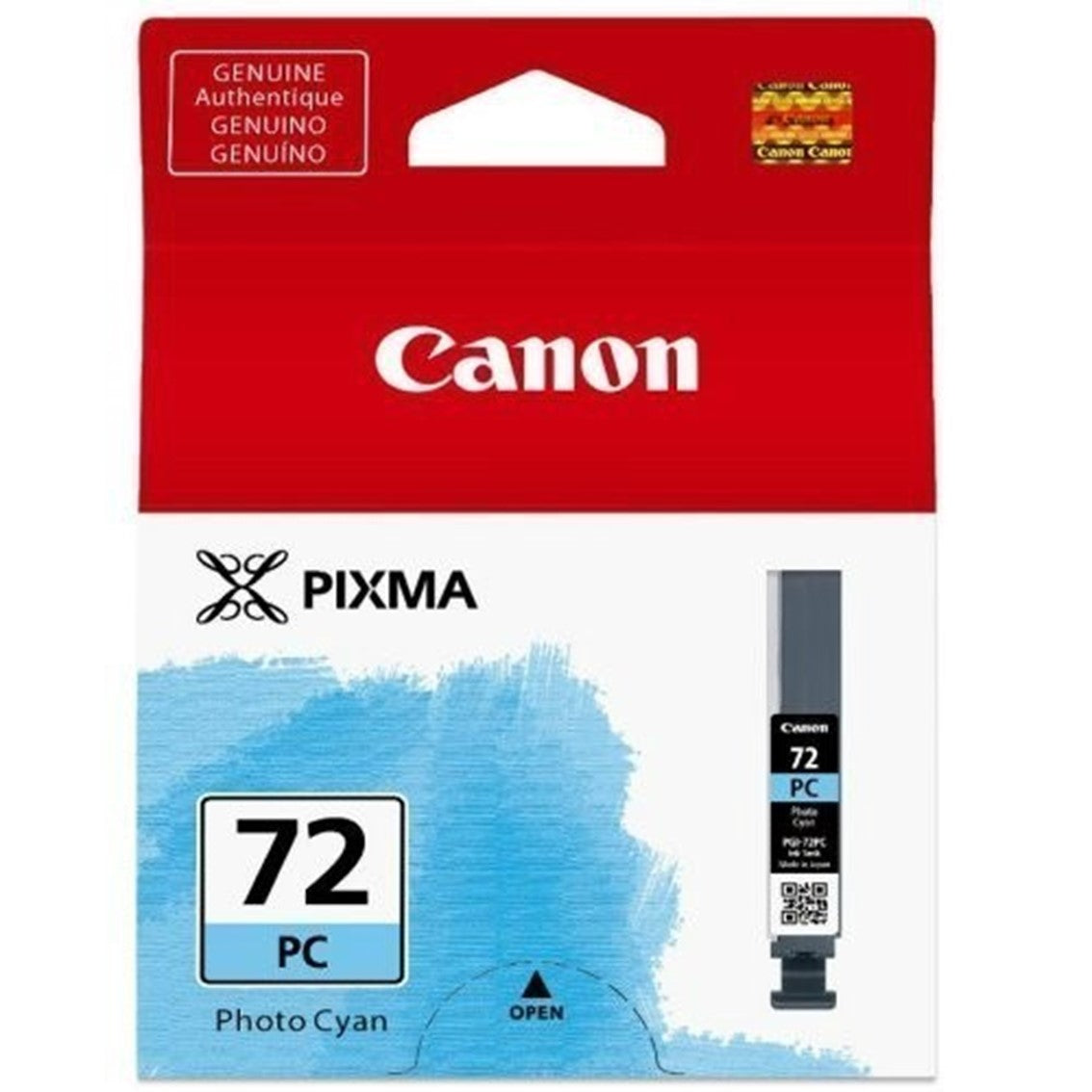 Cartucho tinta canon pgi - 72 cian