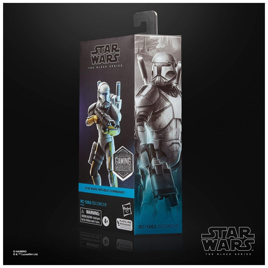 Figura hasbro the black series star wars republic commando