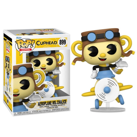 Funko pop cuphead aeroplane ms chalice 61417