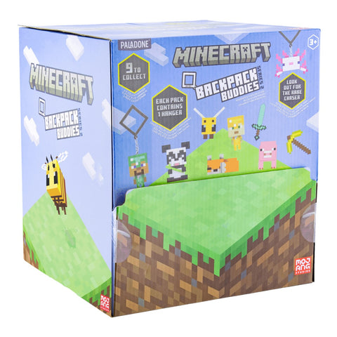 Figura con colgante backpack budies paladone minecraft t2