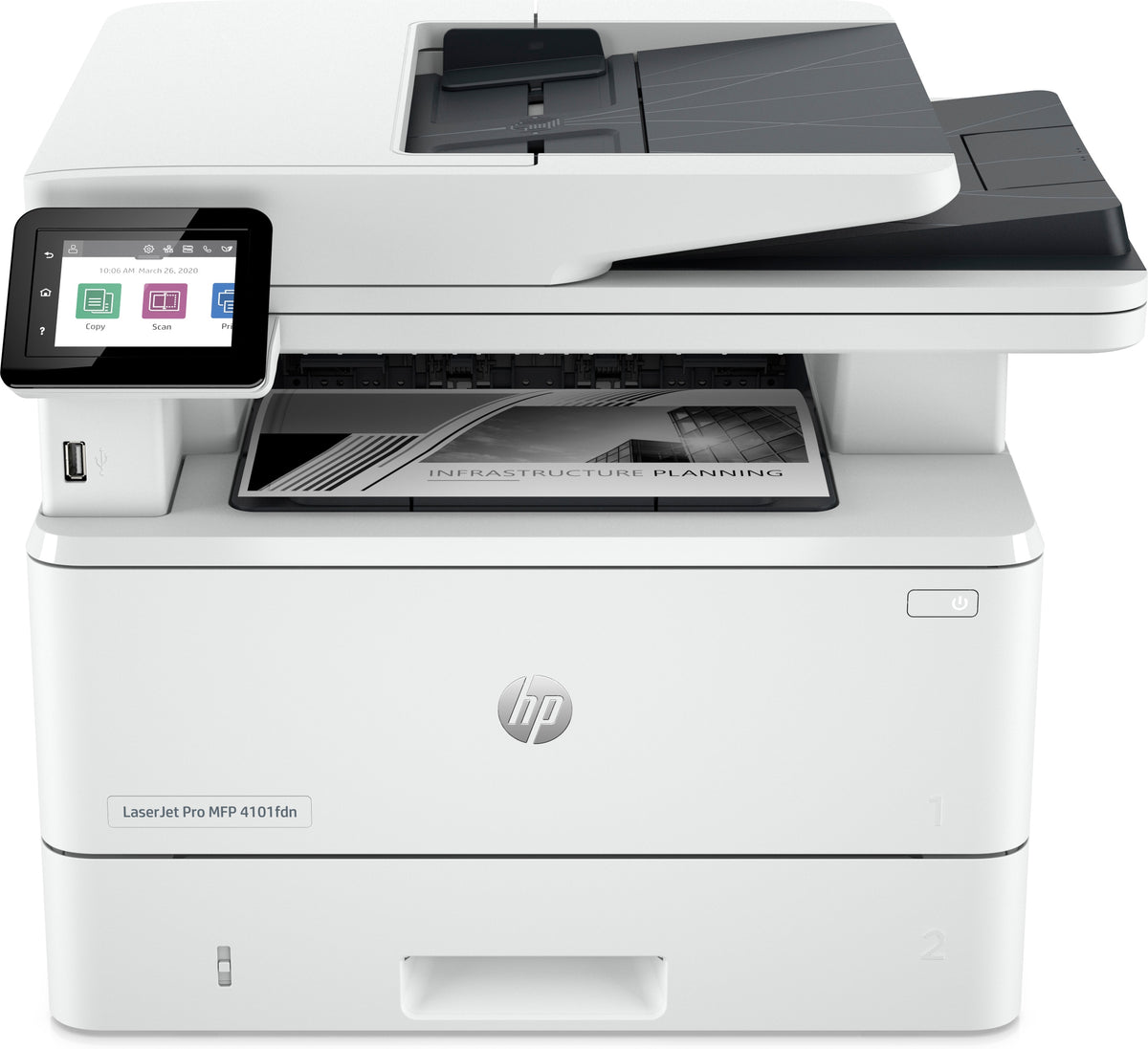 Multifuncion laser hp laserjet pro 4102fdn monocromo duplex