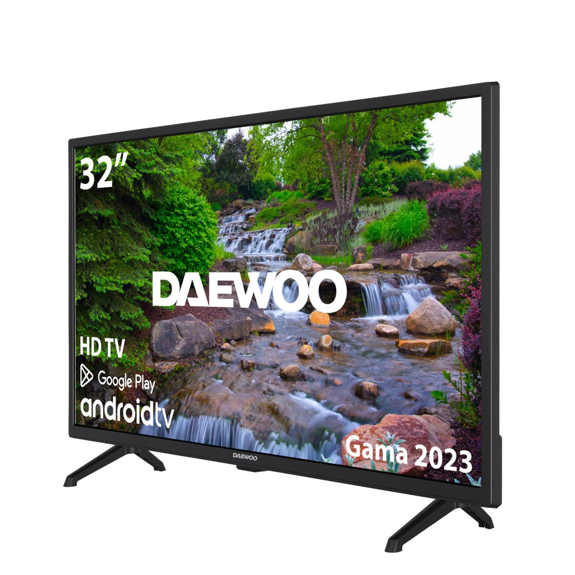 Tv daewoo 32pulgadas led hd - 32dm53ha1 - android smart tv - wifi - hdr10 - hdmi - usb - bluetooth - tdt2 - satelite