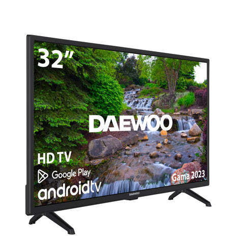 Tv daewoo 32pulgadas led hd - 32dm53ha1 - android smart tv - wifi - hdr10 - hdmi - usb - bluetooth - tdt2 - satelite