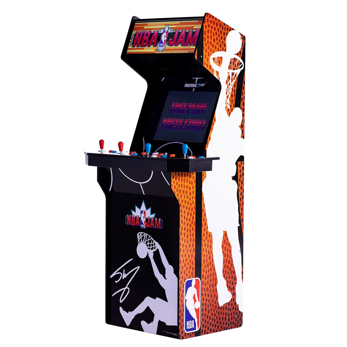 Maquina recreativa arcade 1 up xl nba jam shaq