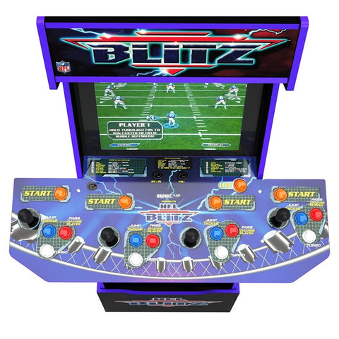 Maquina recreativa arcade 1 up nfl blitz