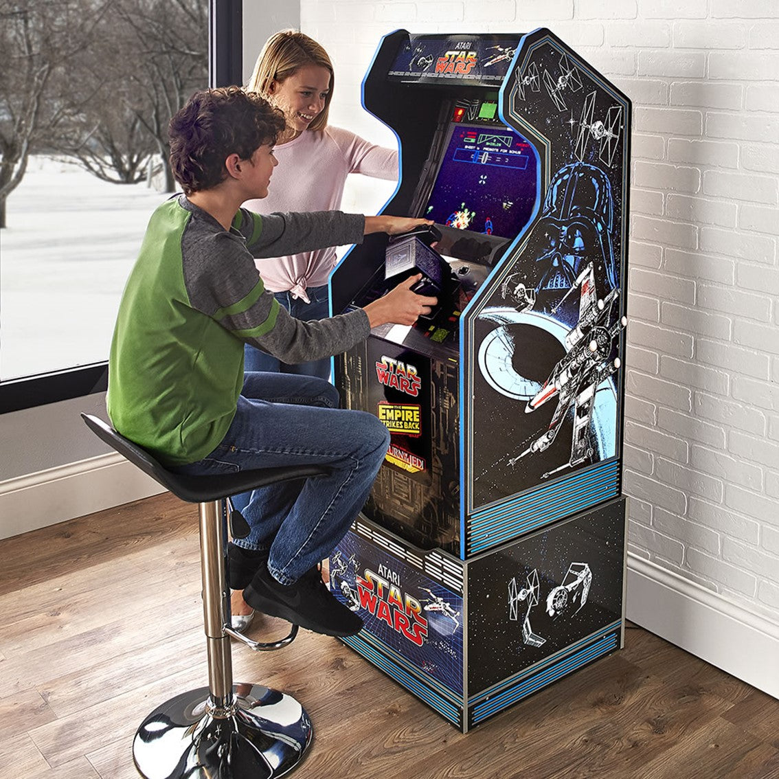 Maquina recreativa arcade 1 up star wars