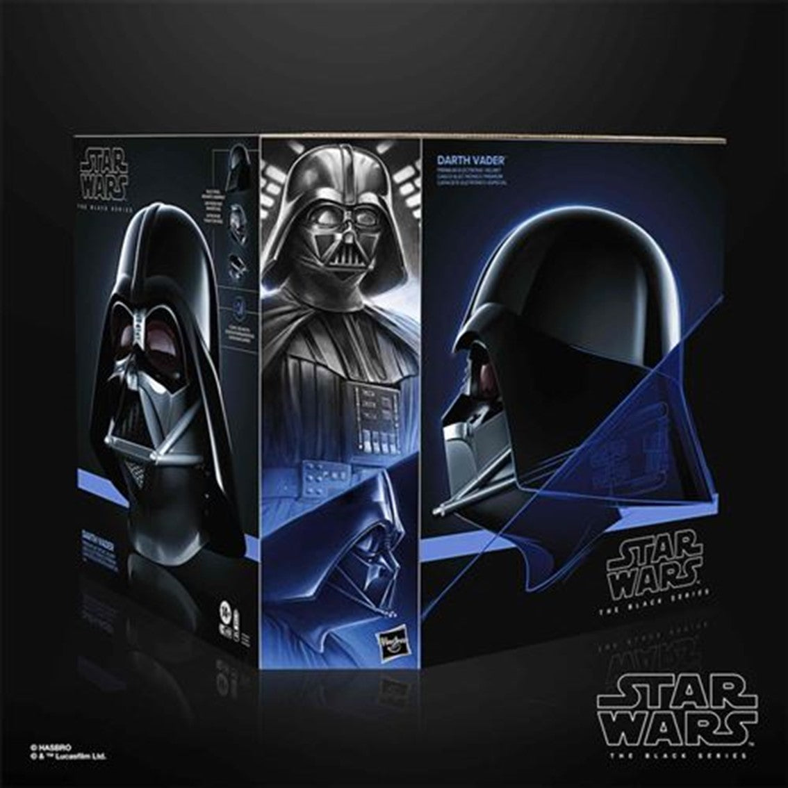 Replica 1:1 hasbro legend's star wars: casco darth vader