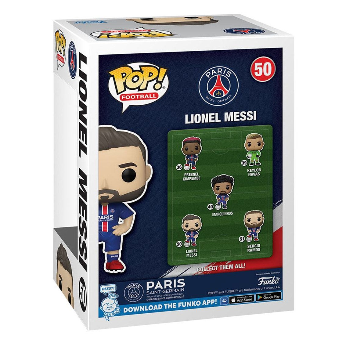 Funko pop deportes futbol paris saint - germain f.c. lionel messi