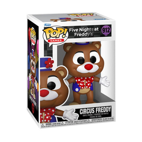 Funko pop fnaf security breach videojuegos circus freddy 67630